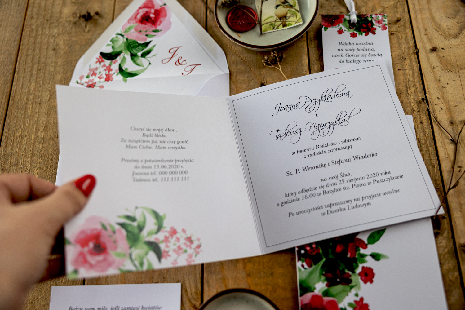 Zaproszenia ślubne – elegancja, wzory i personalizacja